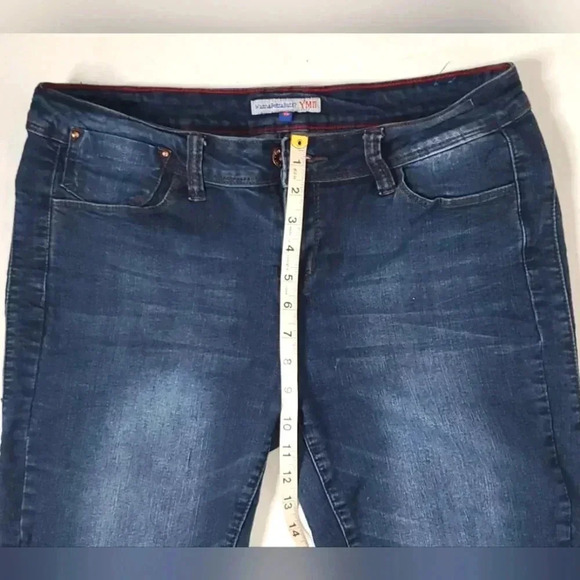 YMI Wanna Betta Butt? STRETCHY High Rise Skinny Denim Jean Sz 15 - Picture 5 of 10